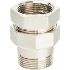 Разъемное соединение STOUT американка ВН никелированное, уплотнение под гайкой 1 1/4 o-ring кольцо
