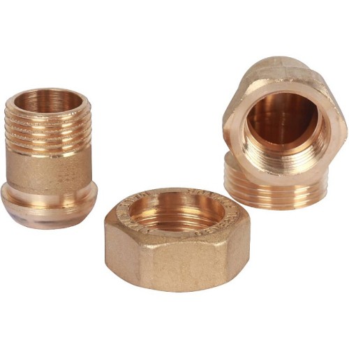 Разъемное угловое соединение STOUT американка ВН 1/2