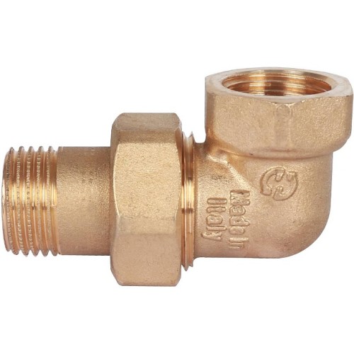 Разъемное угловое соединение STOUT американка ВН 1/2