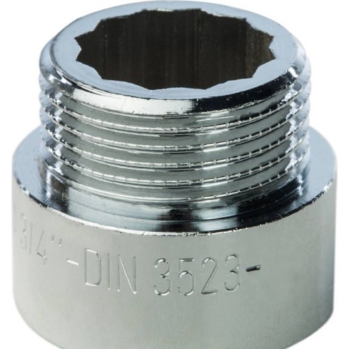 Удлинитель STOUT хромированный 3/4X15