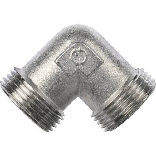 Угольник STOUT НН никелированный 1