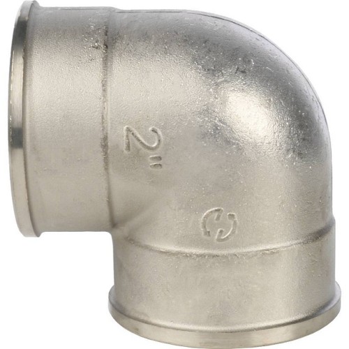 Угольник STOUT ВВ никелированный 2