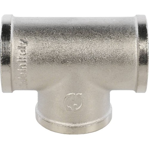 Тройник STOUT ВВ никелированный 3/4