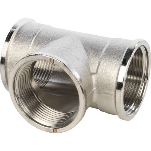 Тройник STOUT ВВ никелированный 1 1/2