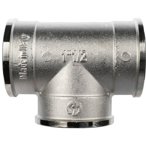 Тройник STOUT ВВ никелированный 1 1/2