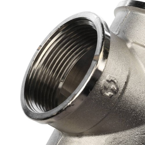 Тройник STOUT ВВ никелированный 1 1/2