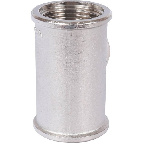 Тройник STOUT ВНВ никелированный 1 x1 x1