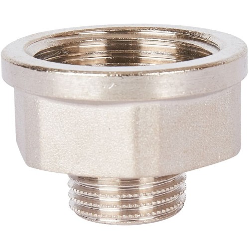 Переходник STOUT под ключ ВН никелированный 1 x1/2