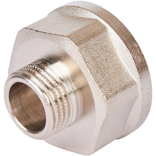 Переходник STOUT под ключ ВН никелированный 1 x1/2