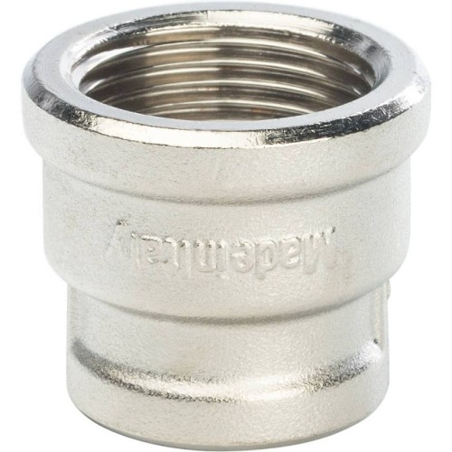 Муфта STOUT ВВ переходная никелированная 3/4X1/2