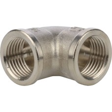 Угольник STOUT ВВ никелированный 1/2