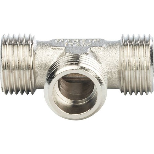 Тройник STOUT НН никелированный 3/4X3/4X3/4