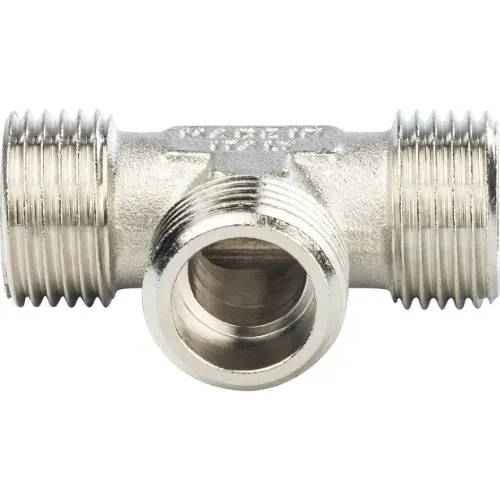 Тройник STOUT НН никелированный 3/4X3/4X3/4