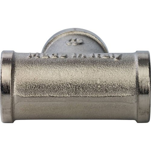 Тройник STOUT ВВ никелированный 3/8