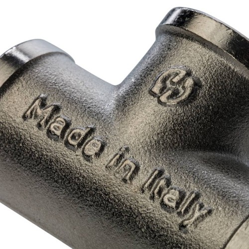 Тройник STOUT ВВ никелированный 3/8