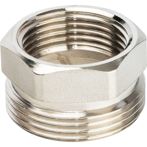 Разъемное соединение STOUT американка ВН никелированное, уплотнение под гайкой 1 o-ring кольцо