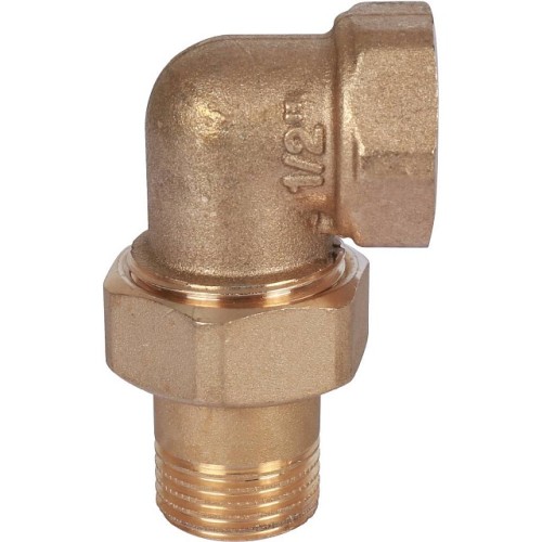 Разъемное угловое соединение STOUT американка ВН 1/2 уплотнение под гайкой o-ring кольцо