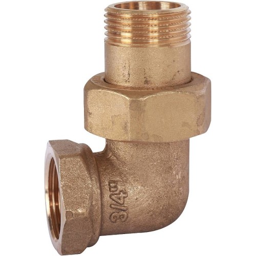 Разъемное угловое соединение STOUT американка ВН 3/4 уплотнение под гайкой o-ring кольцо