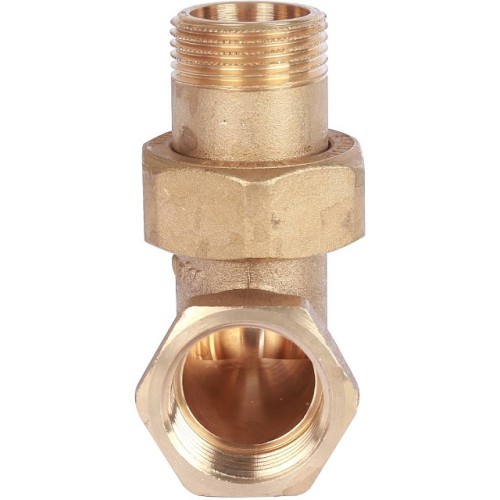 Разъемное угловое соединение STOUT американка ВН 3/4 уплотнение под гайкой o-ring кольцо