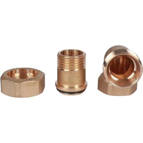 Разъемное угловое соединение STOUT американка ВН 1 1/2 уплотнение под гайкой o-ring кольцо