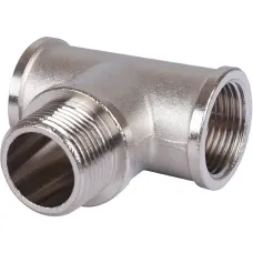 Тройник STOUT ВНВ никелированный 3/4 x3/4 x3/4