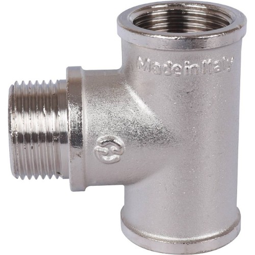 Тройник STOUT ВНВ никелированный 3/4 x3/4 x3/4