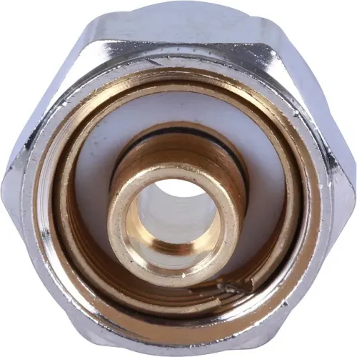 Фитинг компрессионный STOUT евроконус для труб PEX-AL-PEX 16х2,6х1/2 Фитинг компрессионный STOUT евроконус для труб PEX-AL-PEX 16х2,6х1/2
