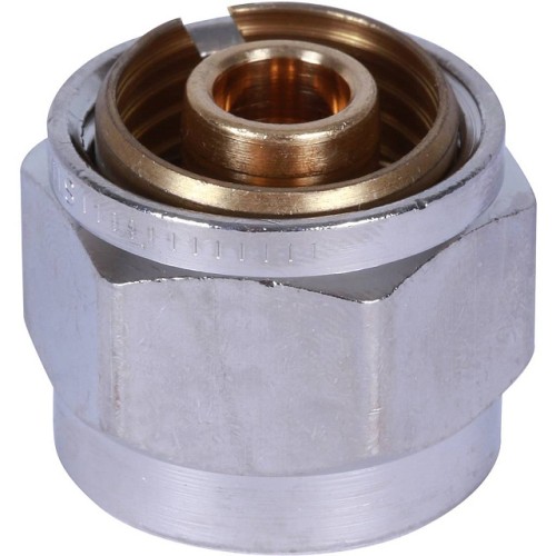 Фитинг компрессионный STOUT евроконус для труб PEX-AL-PEX 16х2,6х1/2