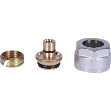 Фитинг компрессионный STOUT евроконус для труб PEX-AL-PEX 16х2,6х3/4