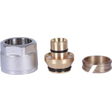 Фитинг компрессионный STOUT евроконус евроконус для труб PEX-AL-PEX 20х2,9х3/4