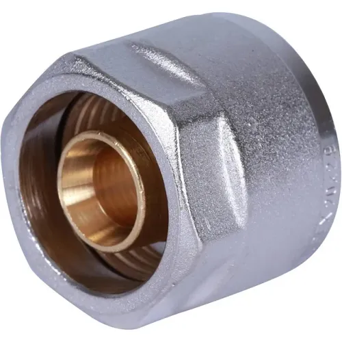 Фитинг компрессионный STOUT евроконус евроконус для труб PEX-AL-PEX 20х2,9х3/4