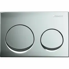 Клавиша смыва Geberit Alpha 01 пластик цвет хром