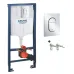 Инсталляция для унитаза комплект 3 в 1 Grohe 37624000 Инсталляция для унитаза комплект 3 в 1 Grohe 37624000
