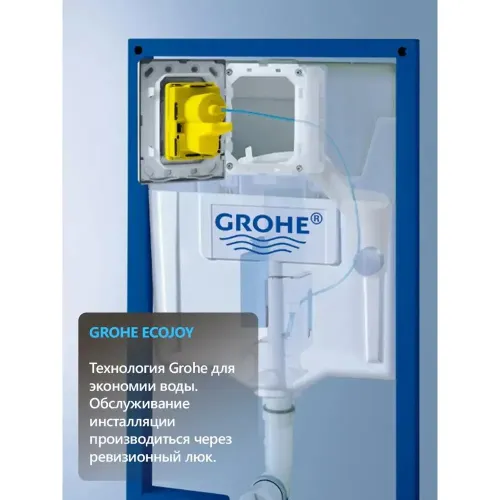 Инсталляции для унитаза Grohe Rapid SL 38732GNO с прямоугольной кнопкой матовое золото Инсталляции для унитаза Grohe Rapid SL 38732GNO с прямоугольной кнопкой матовое золото