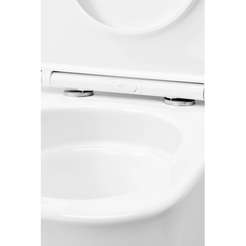 Комплект TECEspring S для установки подвесного унитаза с панелью смыва TECEspring R хром глянцевый контур клавиш хром матовый K401101WCS