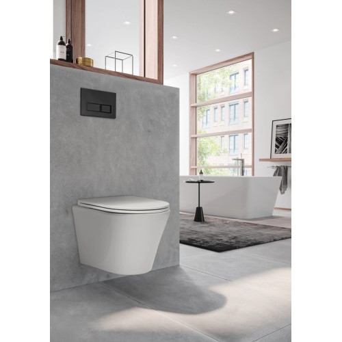 Комплект TECEspring K для установки подвесного унитаза с панелью смыва TECEspring V хром глянцевый контур клавиш хром матовый K401201WCK