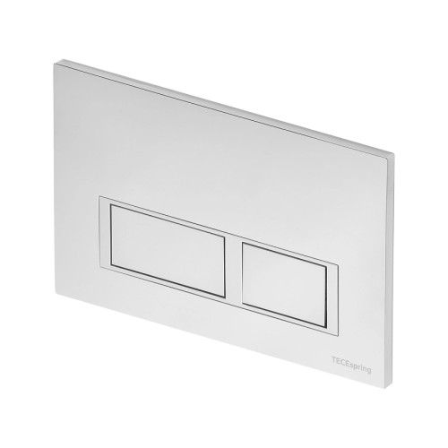 TECE TECEspring V Панель смыва с прямоугольными кнопками хром глянцевый 9940201