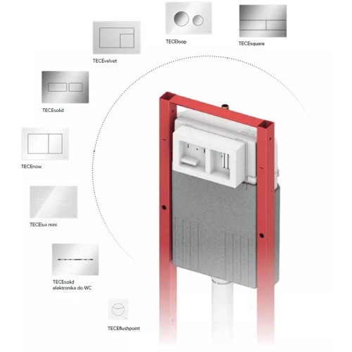 TECE TECEbase Застенный модуль со смывным бачком ширина 320 мм высота 1120 мм 9400440