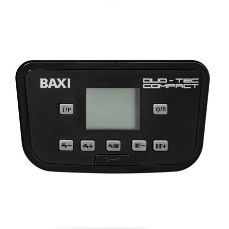 Котел газовый BAXI DUO-TEC COMPACT 24 GA конденсационный, настенный, 2 контурный, закрытая камера сгорания, A7722038