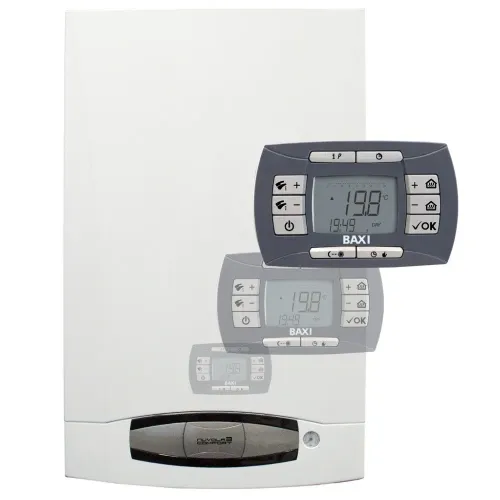 Котел газовый BAXI NUVOLA3 COMFORT 320 Fi настенный, 2 контурный, закрытая камера сгорания п/у, встроен.бойлер, CSB45732358-
