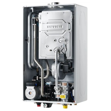 Котел газовый Navien Deluxe C Plus Coaxial 30K, 2 контурный, коаксиальный, закрытая камера сгорания, PNGB3520030L001