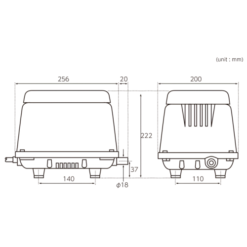 Компрессор HIBLOW НР-100