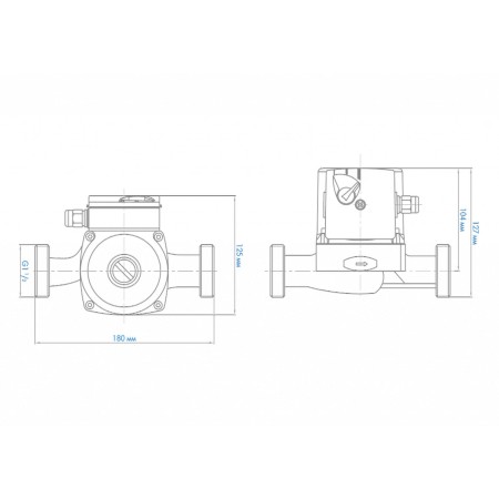 Циркуляционный насос Джилекс ЦИРКУЛЬ 25/40 PREMIUM, 2541