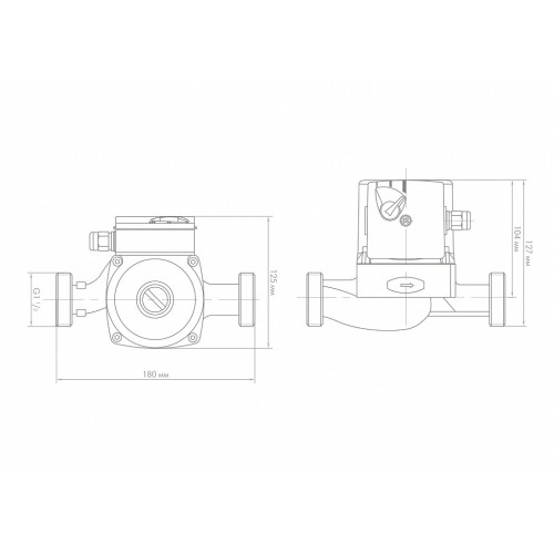 Циркуляционный насос Джилекс ЦИРКУЛЬ 25/60, 2560