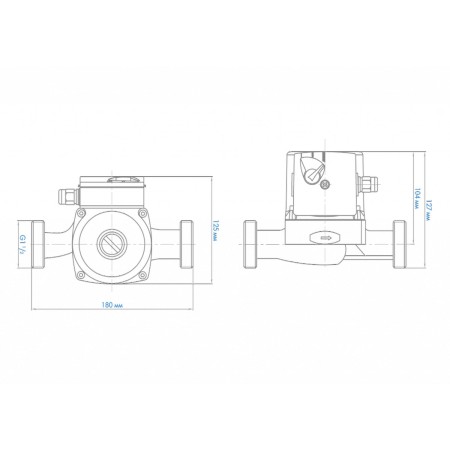 Циркуляционный насос Джилекс ЦИРКУЛЬ 25/60 PREMIUM, 2561