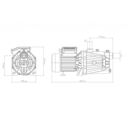 Поверхностный насос Джилекс ДЖАМБО 70/50 П (2.0), 3006