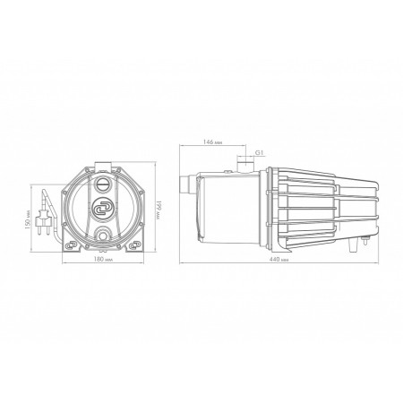 Поверхностный насос Джилекс ДЖАМБО ПРО 70/50 Н, 3104