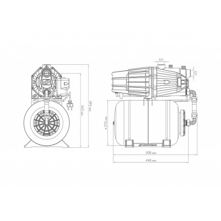 Насос-автомат Джилекс ДЖАМБО ПРО 70/50 П-24, 3112