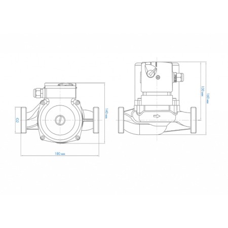 Циркуляционный насос Джилекс ЦИРКУЛЬ 32/80 PREMIUM, 3281