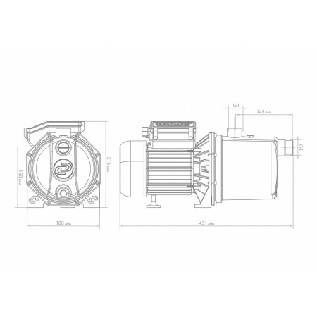 Поверхностный насос Джилекс ДЖАМБО 70/50 Н, 3702